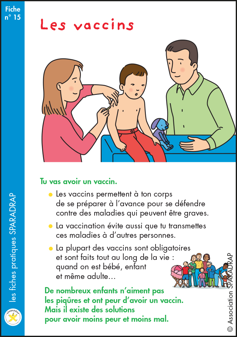 Couverture de la fiche "Les vaccins"