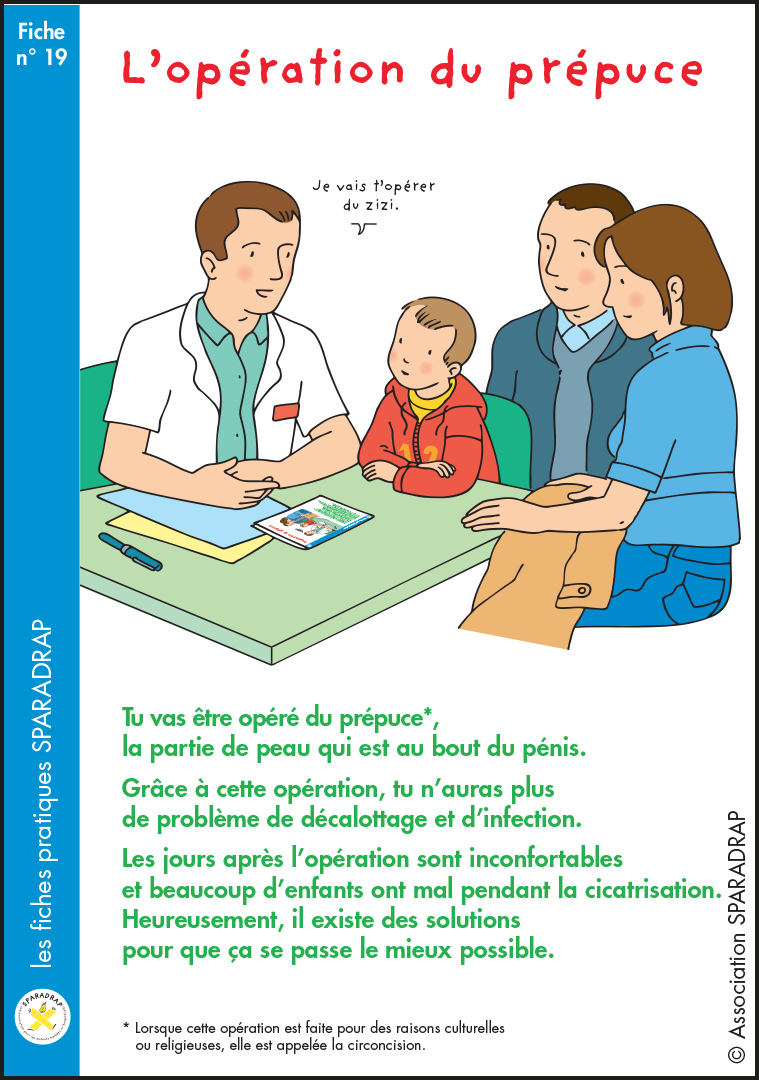 Couverture de la fiche "L'opération du prépuce"