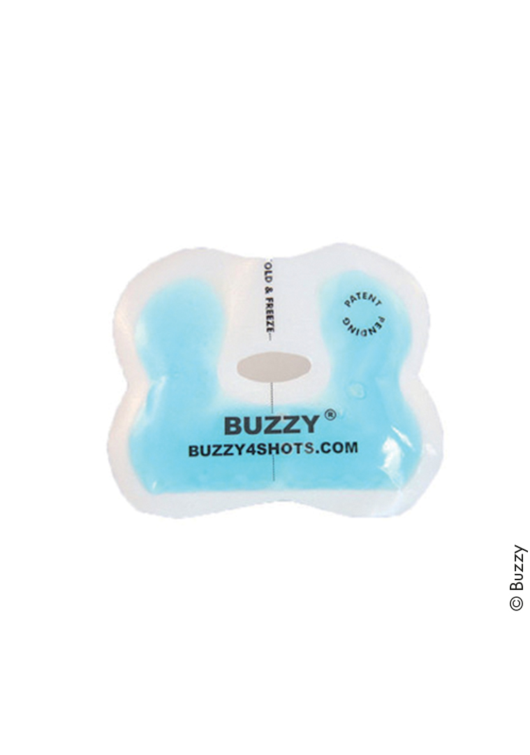 Photo d'une ailette pour dispositif antalgique Buzzy®