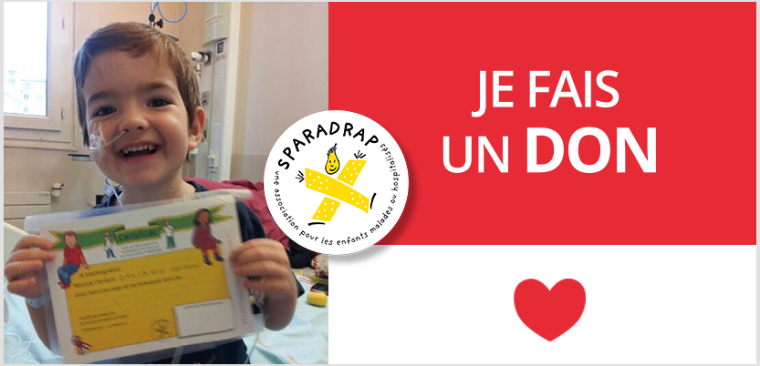 Je fais un don à l'association SPARADRAP