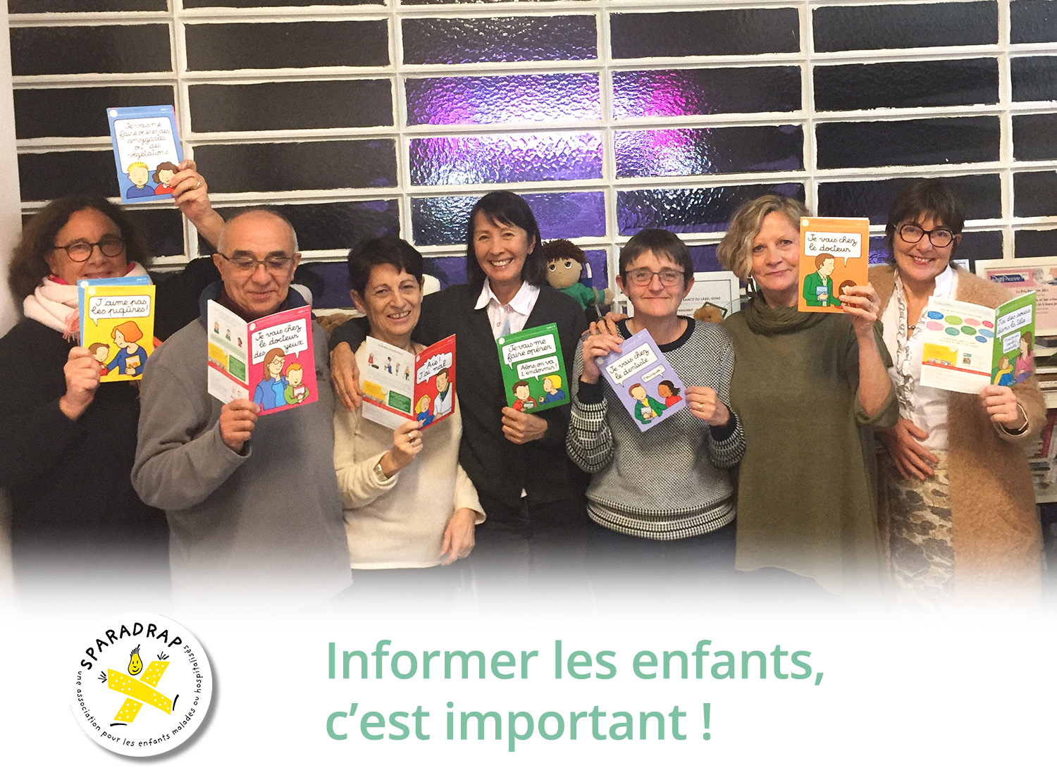 Le CA de l'association SPARADRAP