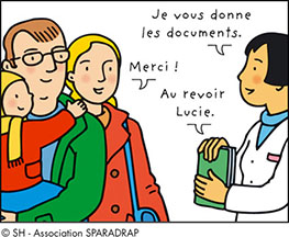 Je vous donne les documents - Extrait du guide "Je vais me faire opérer des amygdales ou des végétations"