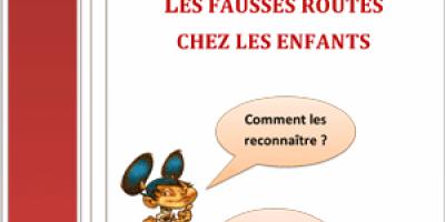 Couverture du livre "Les fausses routes chez l'enfant"
