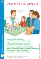 Couverture de la fiche "L'opération du prépuce"