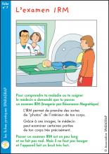 Couverture de la fiche "L'examen IRM"